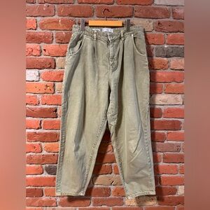 Mango Women's Olive Pants